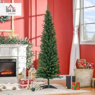 Árbol de Navidad real Homco de 6'