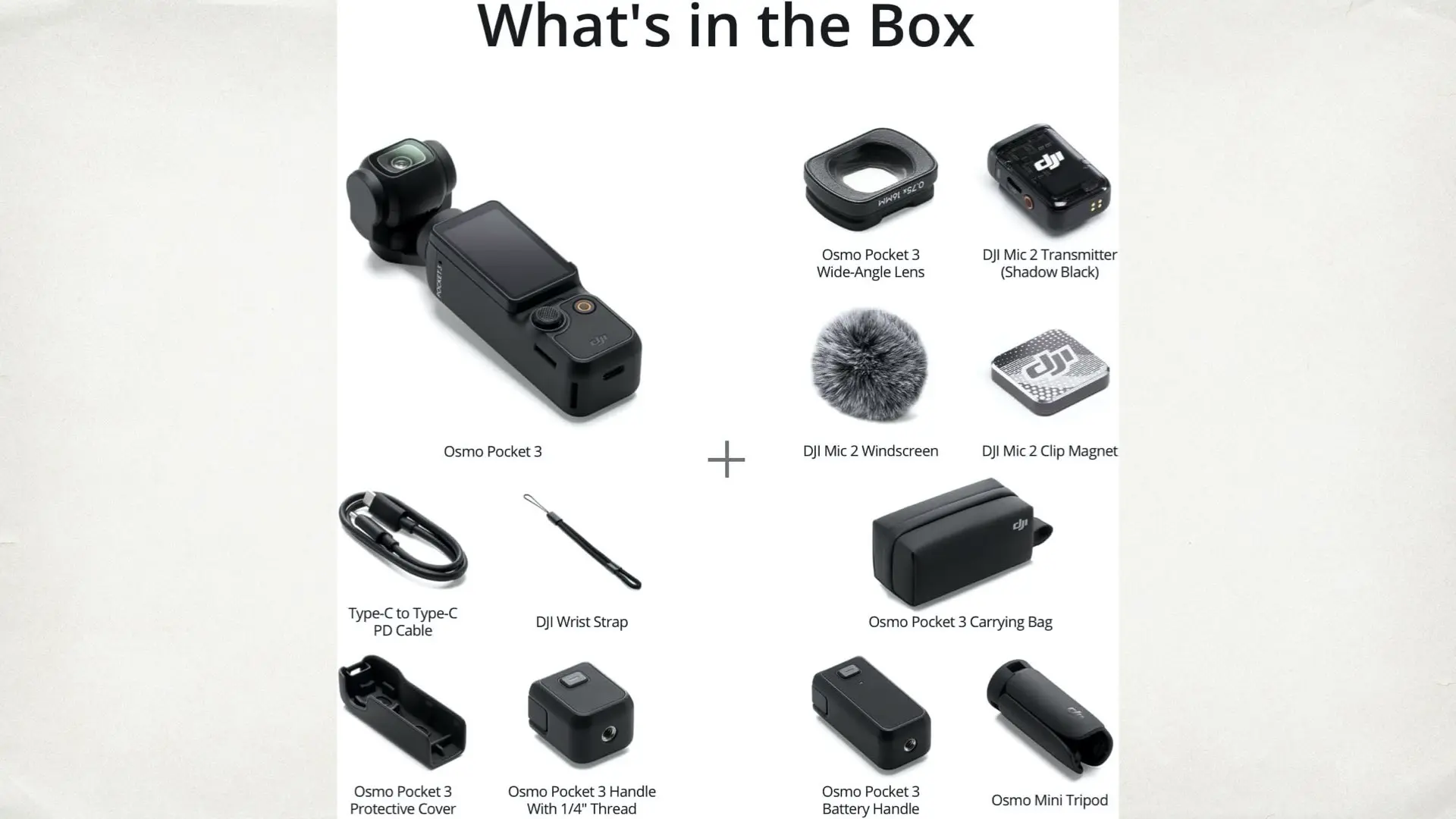La bolsa combinada Dji Osmo 3
