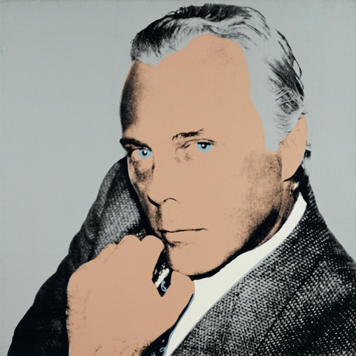 Un modelo de Giorgio Armani diseñado por Andy Warhol